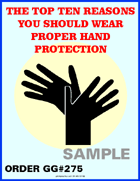 Safety Posters for your
Workplace CLICK HERE.